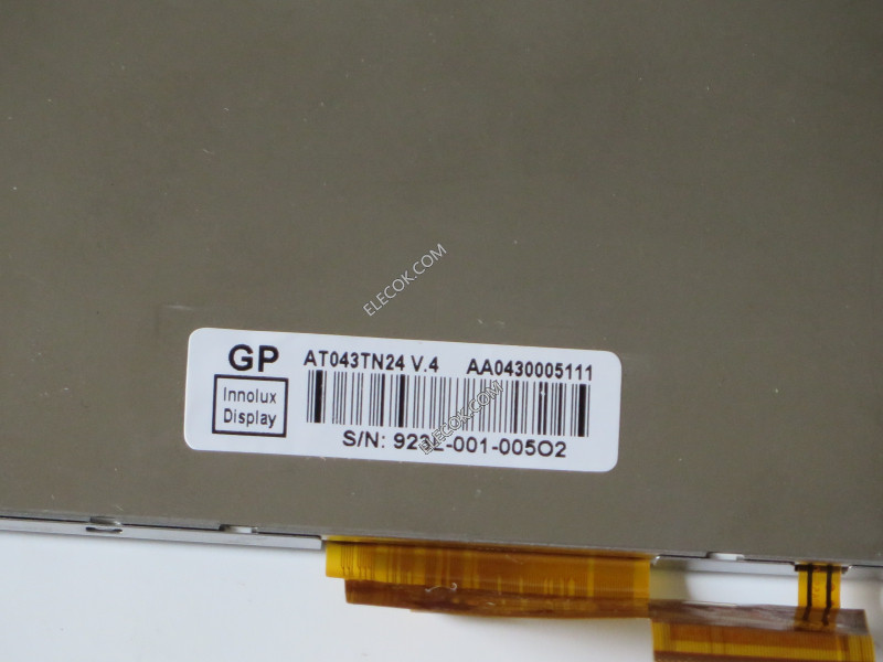 AT043TN24 V4 4,3" a-Si TFT-LCD Pannello per INNOLUX 