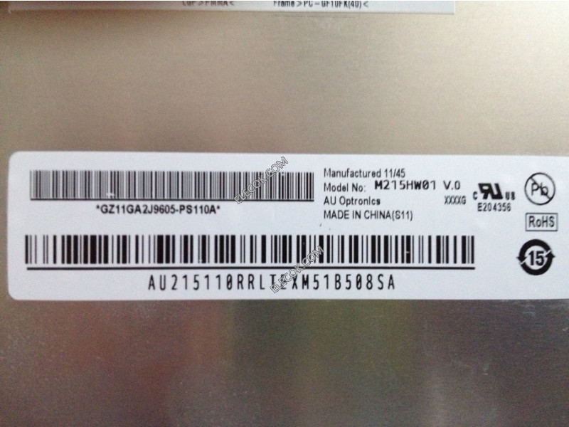 M215HW01 V0 21,5" a-Si TFT-LCD Panneau pour AUO 