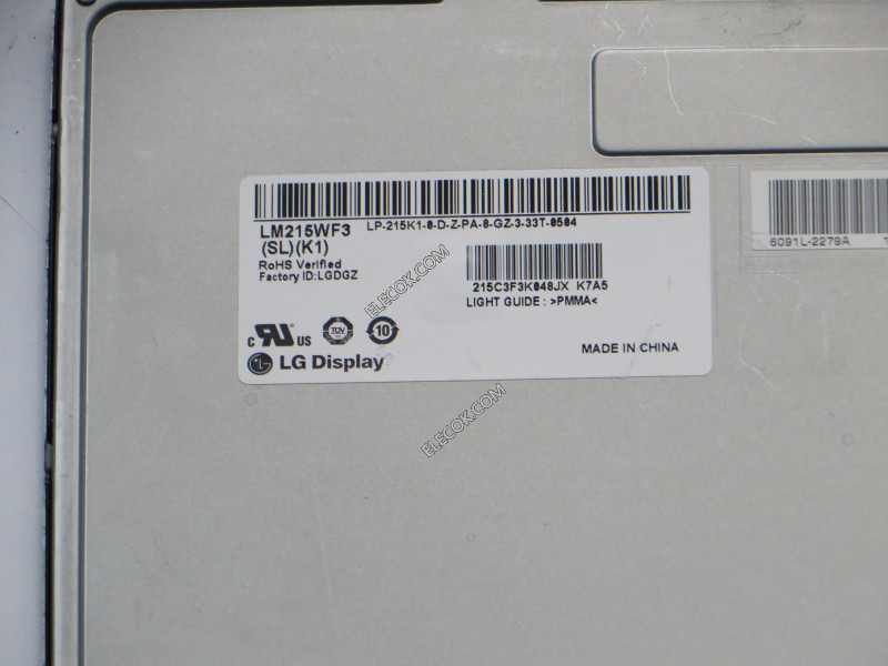 LM215WF3-SLK1 21.5" a-Si TFT-LCD 패널 ...에 대한 LG 디스플레이 Inventory new 