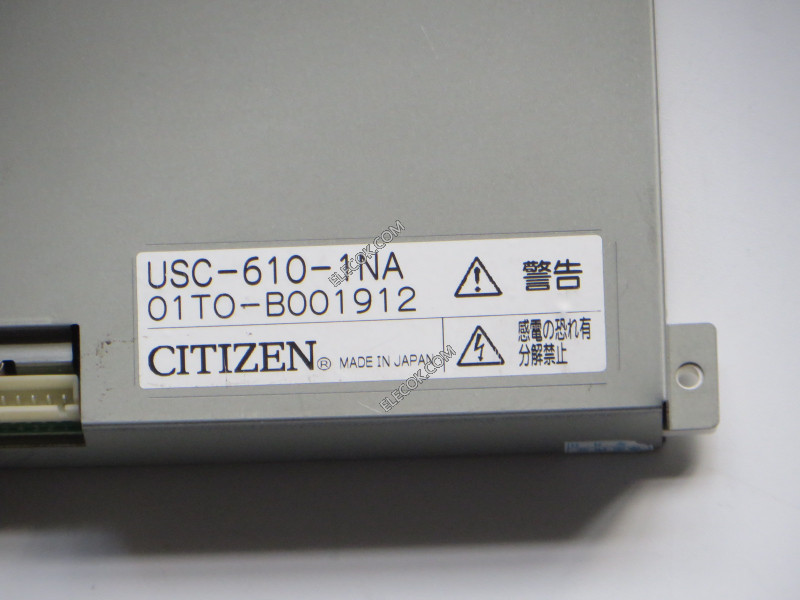 CITIZEN USC-610-1NA 6.0" LCD BILDSCHIRM Gebraucht 