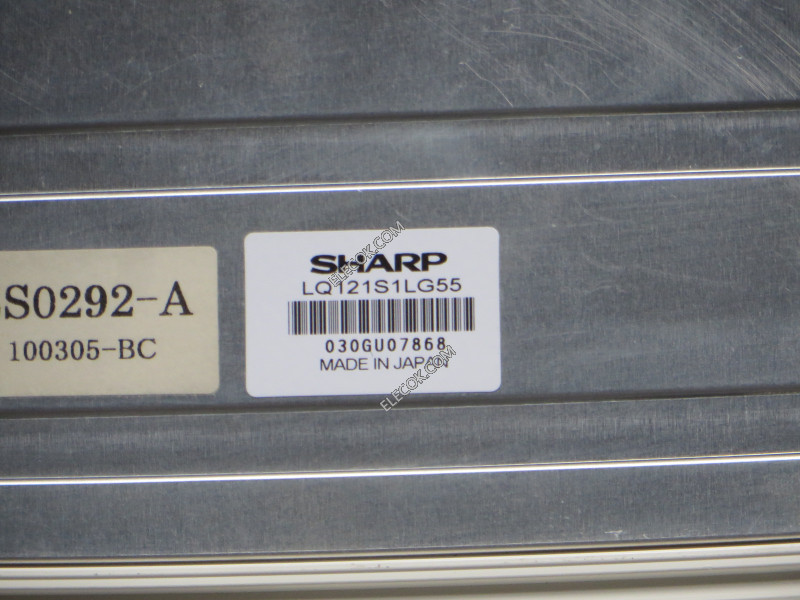 LQ121S1LG55 SHARP TFT 12.1 800*600 LCD パネル中古品