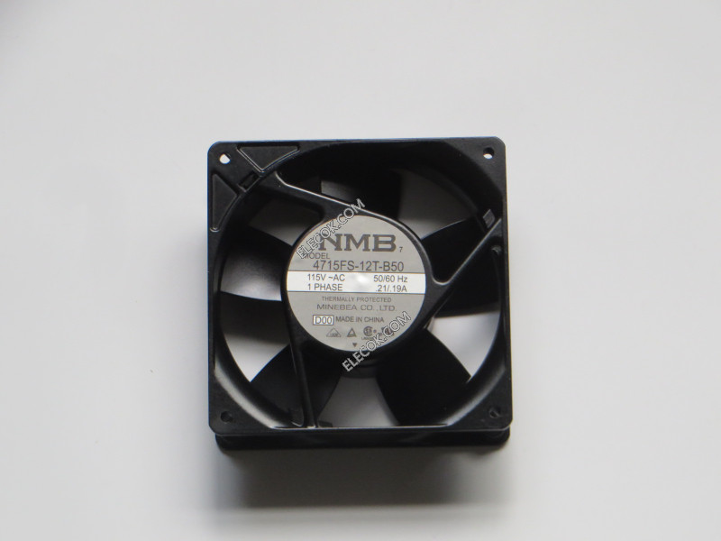 NMB 4715FS-12T-B50 1238 115V 50/60HZ Anti-leaf AC 부채 