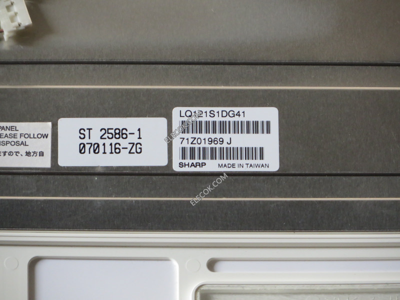LQ121S1DG41 12,1" a-Si TFT-LCD Panneau pour SHARP Inventory new 