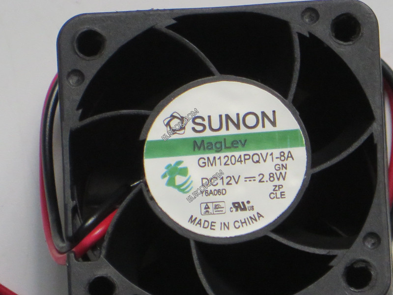 Sunon GM1204PQV1-8A 12V 2,8W 2 ledninger Kjølevifte 