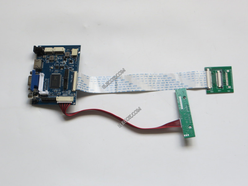 Driver Board for LCD INNOLUX AT050TN34 with HDMI, AV, VGA function，substitute 