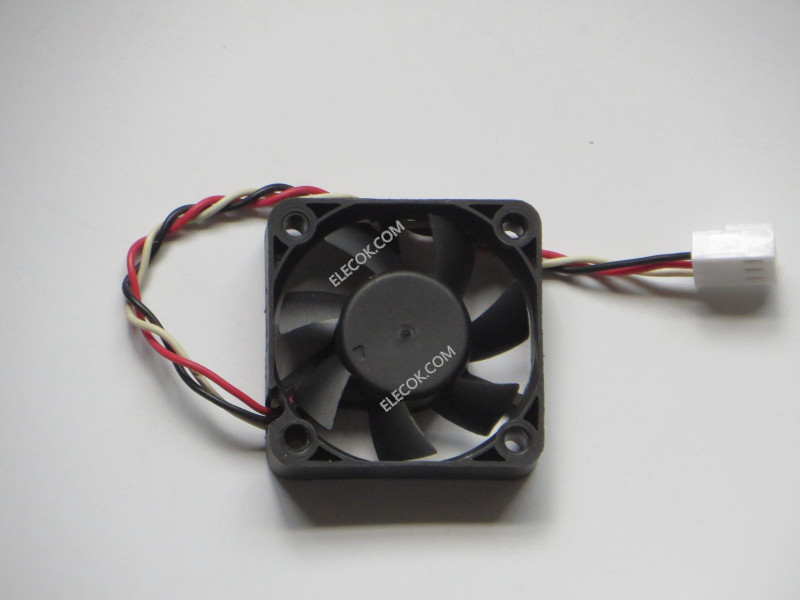 Power Logic PLA04010S12M-1 12V 0.08A 3wires Cooling Fan