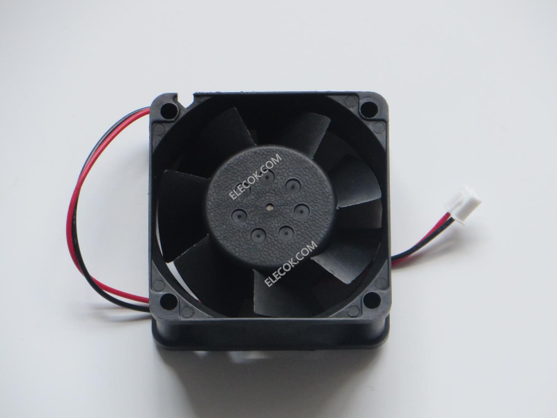 NMB 2410ML-05W-B60 6025 24V 0.17A  2wires  fan with white connector 