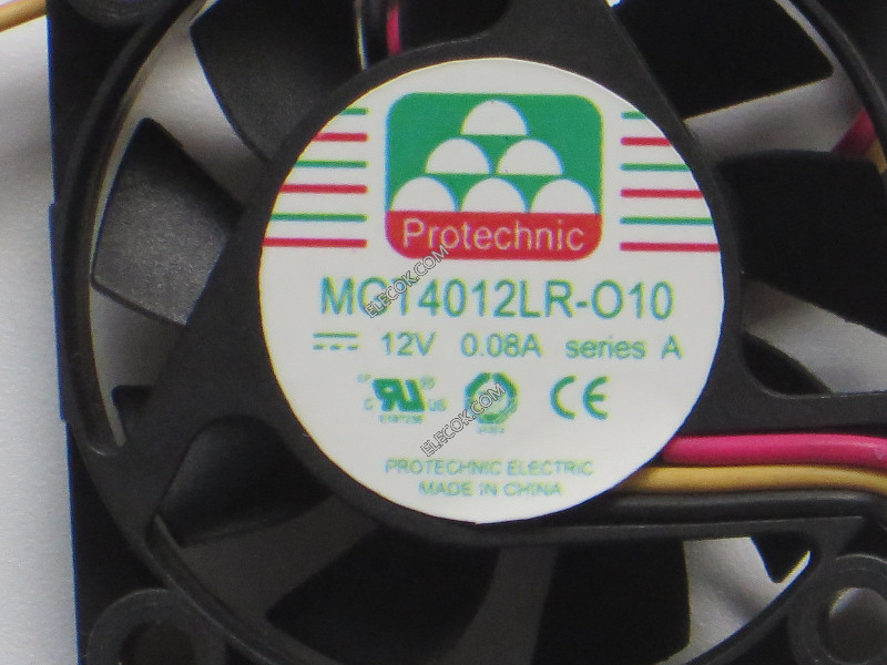 MAGIC MGT4012LR-O10 12V 0,08A 3 cable enfriamiento ventilador 