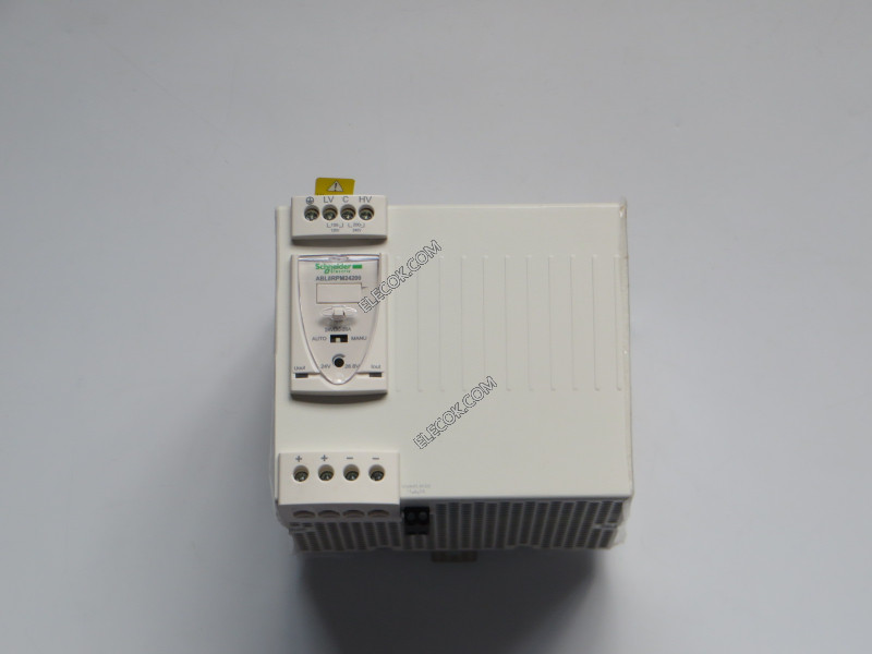 Schneider ABL8RPM24200 Power Supply (120/240 VAC Input, 24 VDC Output, 20 A)