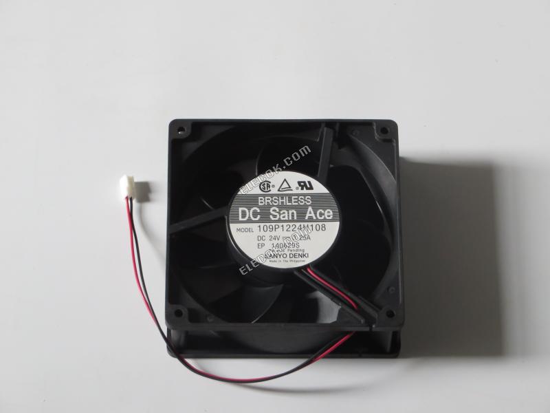 1pcs Sanyo 109E1224H102 12038 24V 0.25A inverter cooling fan