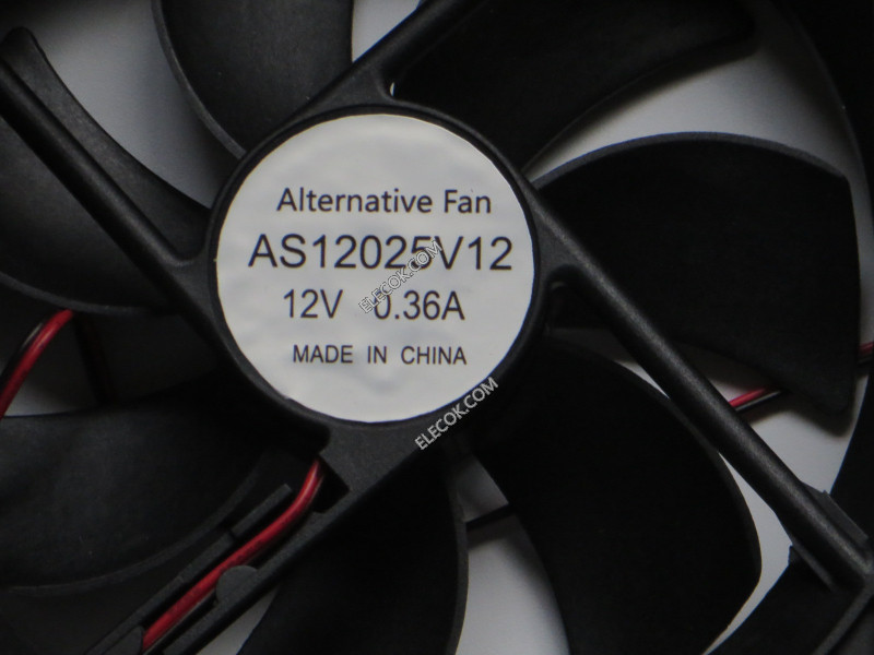 HK AS12025V12 12V 0,36A 2cable enfriamiento ventilador reemplazo 