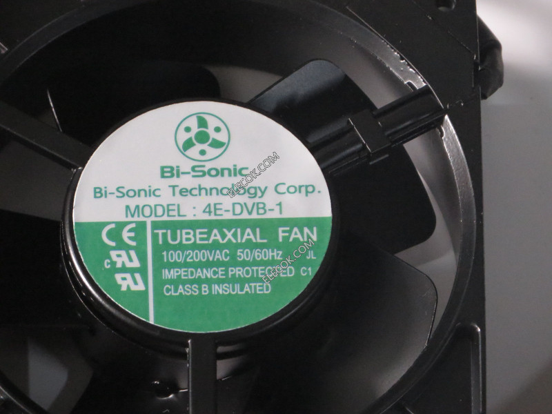 Bi-Sonic 4E-DVB-1 100/200VAC 50/60HZ 2線冷却ファン