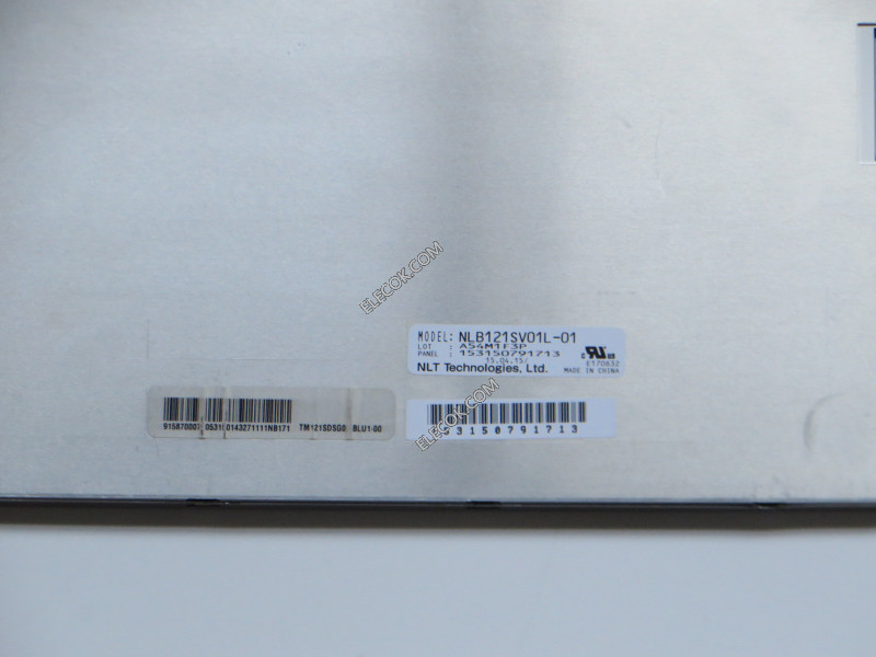 NLB121SV01L-01 12.1" a-Si TFT-LCD パネルにとってNEC 中古