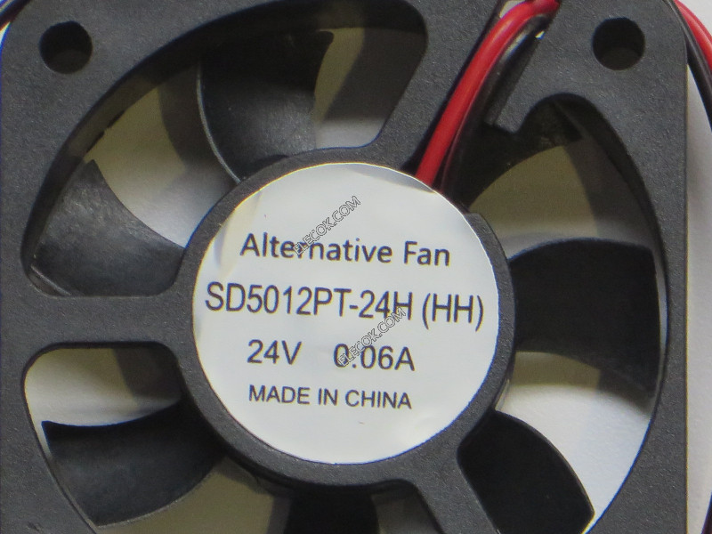 SINWAN SD5012PT-24H (HH) 24V 0,06A 2 fili Ventilatore Sostituzione Nuovo 