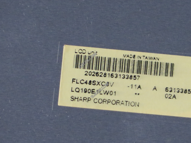 LQ190E1LW01 19.0" a-Si TFT-LCD Panel para SHARP 