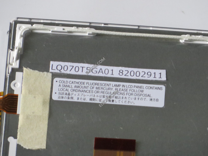 LQ070T5GA01 SHARP 7" LCD pantalla para TOYOTA camry pantalla táctil 
