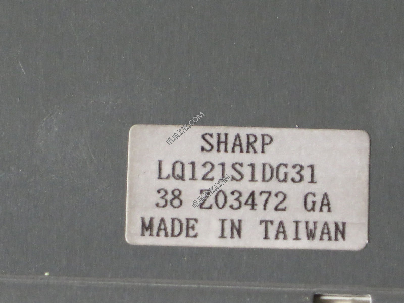 LQ121S1DG31 12,1" a-Si TFT-LCD Paneel voor SHARP 
