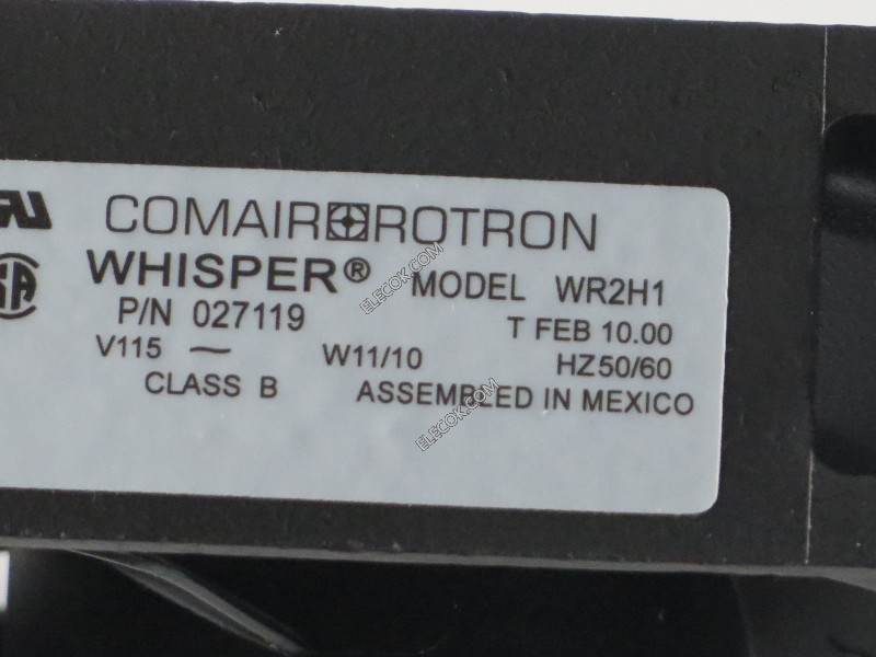 Comair Rotron WR2H1 115V 0,09A 11/10W 2 câbler Ventilateur 