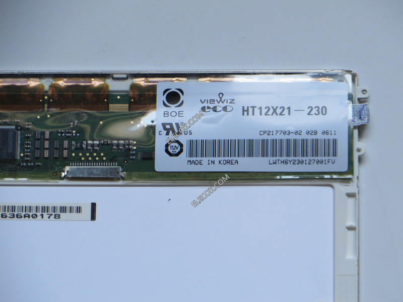 HT12X21-230 12.1" a-Si TFT-LCD パネルにとってBOE HYDIS 