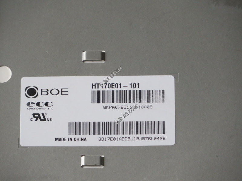 HT170E01-101 17.0" a-Si TFT-LCD Panel dla BOE used 