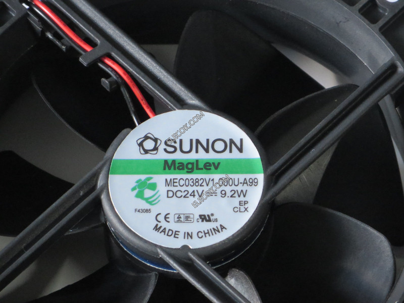 SUNON MEC0382V1-000U-A99 24V 9,2W 2 draden koelventilator 