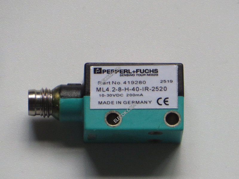 NEW Pepperl Fuchs ML4.2-8-H-40-IR-2520 Photoelectric Switch