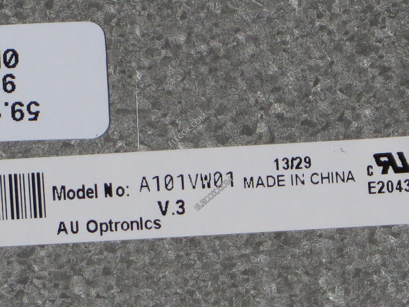 A101VW01 V3 10,1" a-Si TFT-LCD Platte für AUO 