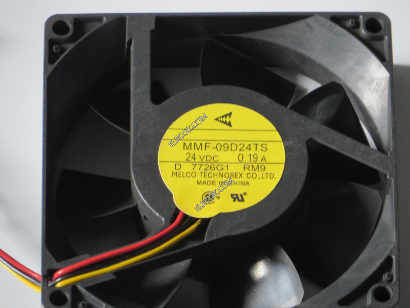 MITSUBISHI MMF-09D24TS-RM9 24V 0.19A 3 wires Cooling Fan