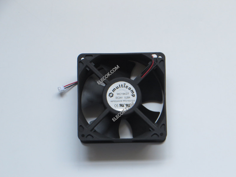 multicomp MC19627 24V 0.28A 2 wires Cooling Fan