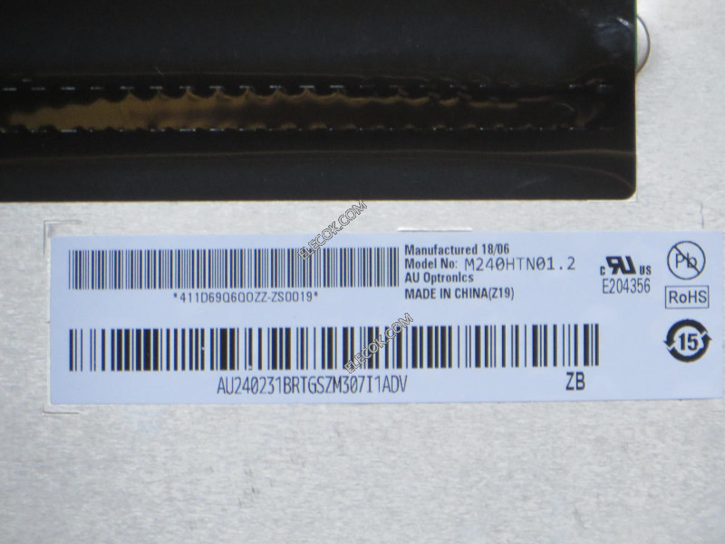 M240HTN01.2 24.0" a-Si TFT-LCD Panneau pour AUO 