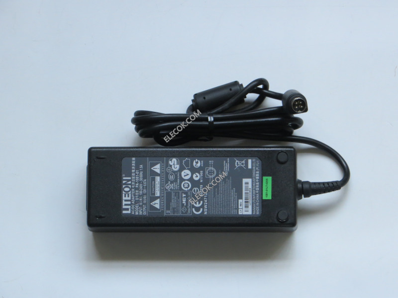 Li Shin 0452B1280 AC Adapter 5V-12V 12V 6.67A, 4-Pin P1&amp;4=V&#x2B;, C14,Used  substitute