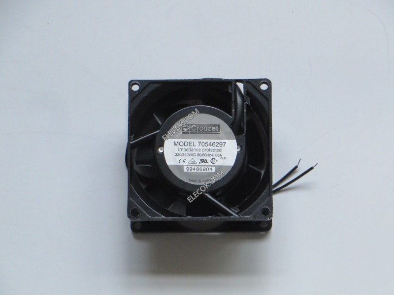 CROUZET 70546297 220/240VAC 0.06A 2wires Cooling Fan
