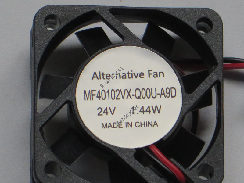 SUNON MF40102VX-Q00U-A9D 24V 1,44W 2wires Cooling Fan with blue connector Replacement 