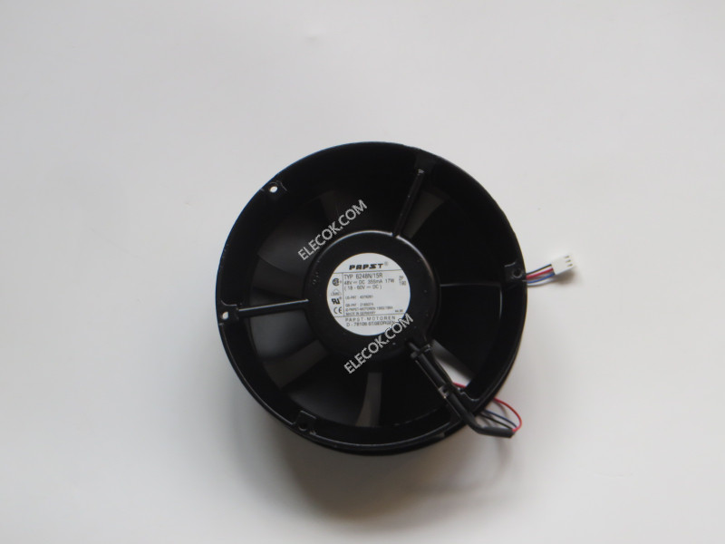 EBM PAPST TYP 6248N/15R 48V 17W 3wires Cooling Fan 