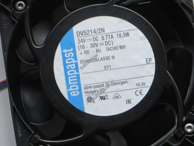 ebm-papst DV5214/2N 24V 0.77A 18.5W 3wires Cooling Fan, refurbished