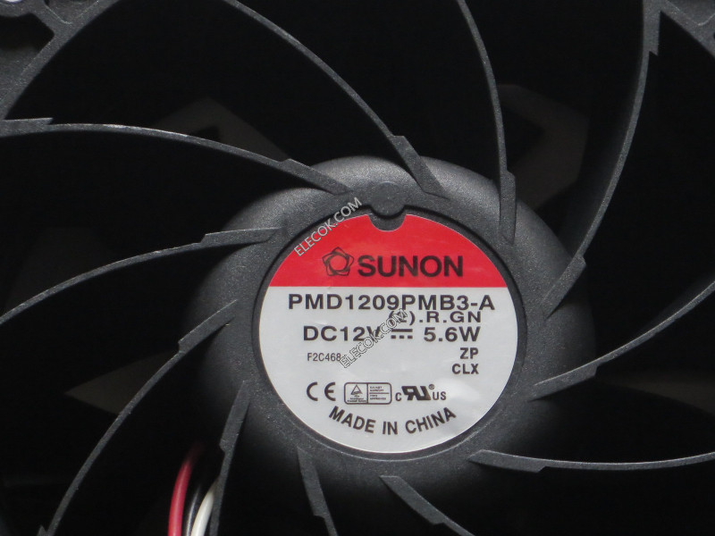 SUNON PMD1209PMB3-A 12V 5.6W 3wires cooling fan