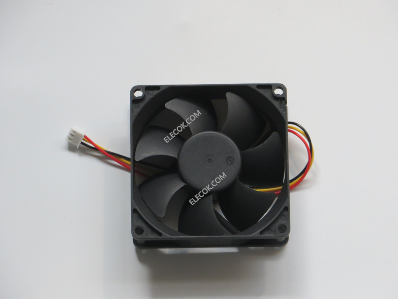 M / DA08025B12HF 12V 0.40A 3wires Cooling Fan 