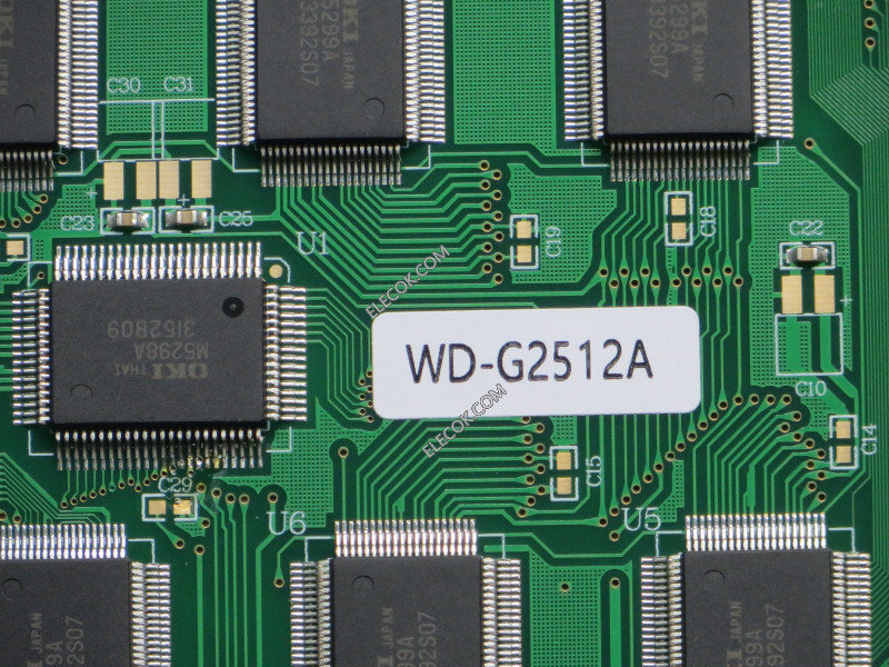 WD-G2512A LCD panel utskifting 
