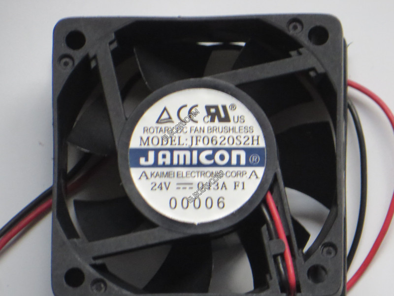 JAMICON JF0620S2H 24V 0.13A 2線冷却ファン