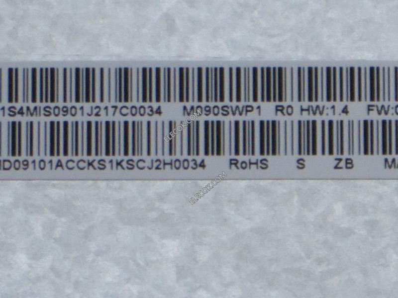 M090SWP1 R0 9.0" a-Si TFT-LCDPanel voor IVO 