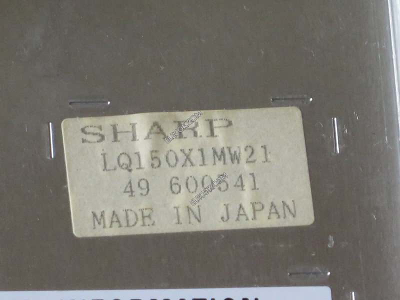 LQ150X1MW21 15.0" a-Si TFT-LCD Panel för SHARP used 
