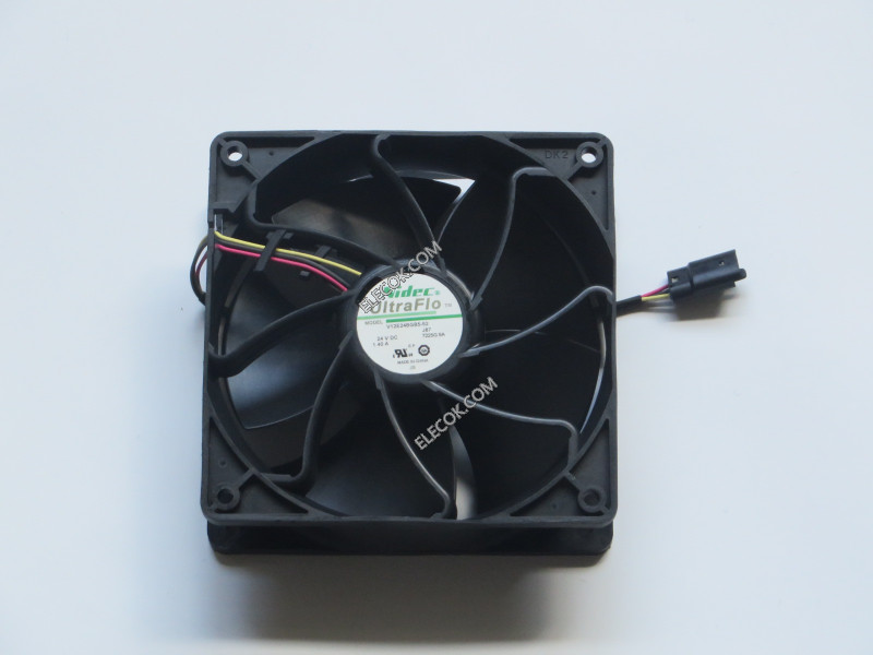 NIDEC V12E24BGB5-52 DC24V 12CM Inverter cooling fan 90 Warranty #M230A-1 QL