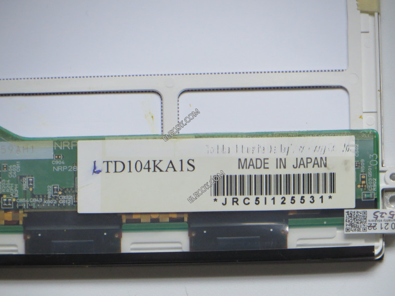 LTD104KA1S 10,4" LTPS TFT-LCD Panneau pour Toshiba Matsushita 