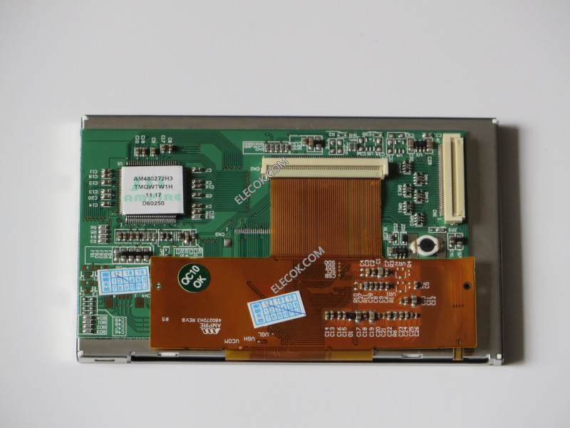 AM480272H3 4,3" a-Si TFT-LCD Panneau pour AMPIRE Without Verre Tactile 
