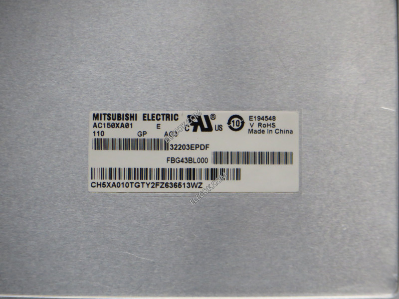 AC150XA01 15.0" a-Si TFT-LCD Paneel voor Mitsubishi 
