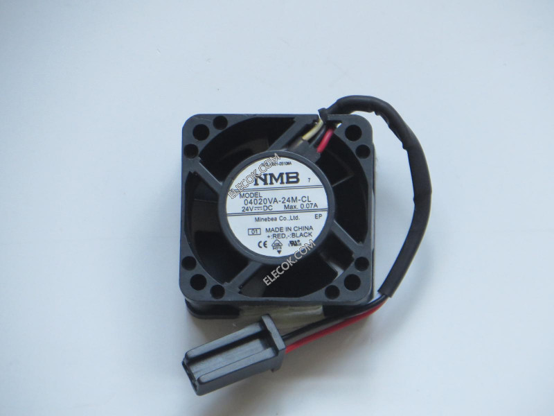 NMB 04020VA-24M-CL 24V 0.07A 3 wires Cooling Fan, Refurbished