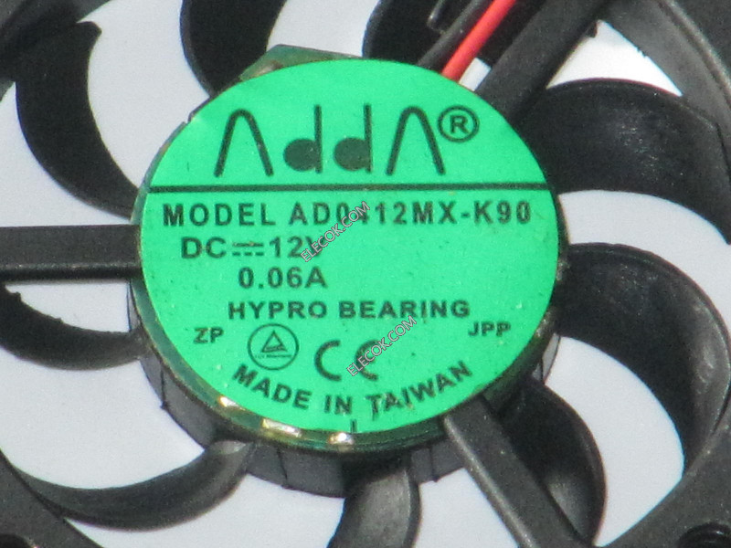 ADDA AD0412MX-K90 DC Ventiladores  12VDC 