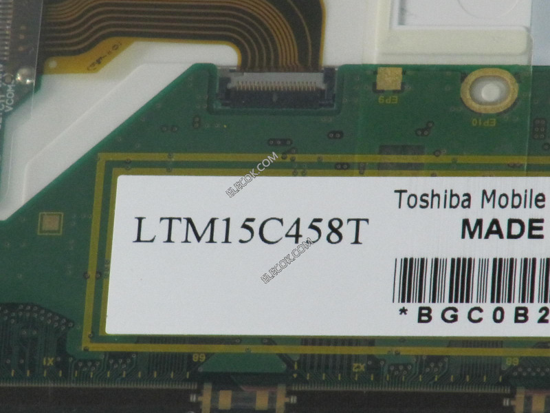 LTM15C458T 15.0" a-Si TFT-LCD 패널 ...에 대한 Toshiba Matsushita 