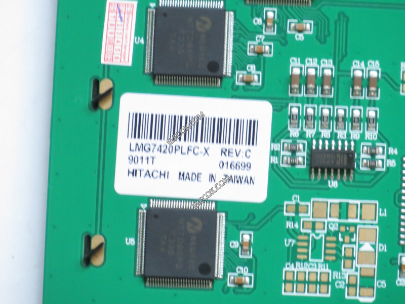 LMG7420PLFC-X Hitachi 5,1" LCD Panel Replacement Blue film 