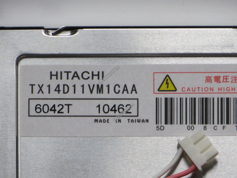 TX14D11VM1CAA 5,7" a-Si TFT-LCD Panel for HITACHI utskifting Without skjerm cable 